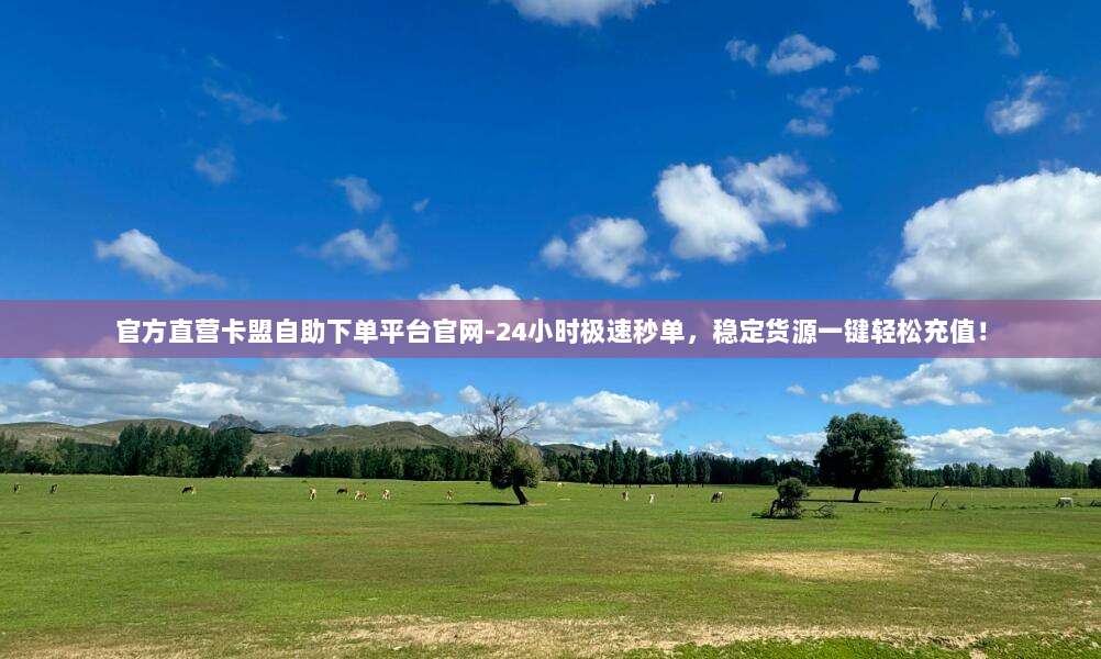 官方直营卡盟自助下单平台官网-24小时极速秒单,稳定货源一键轻松充值!